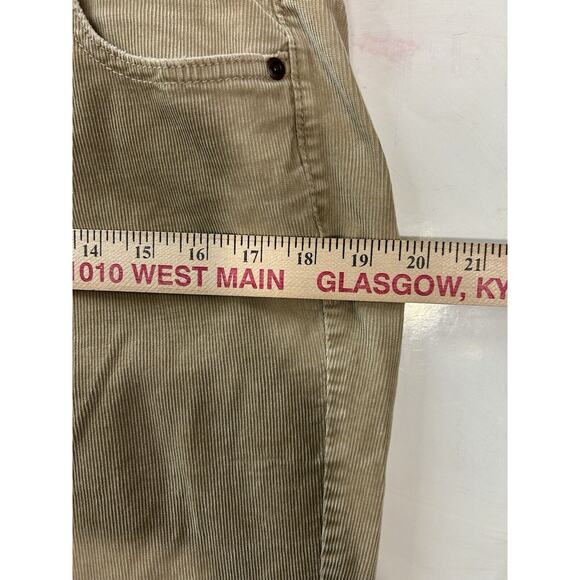 OLD NAVY Women’s Pants Size 10 ( 33x30.5)‎ Regular Mid-Rise Stretch Corduroy Tan - Picture 9 of 15